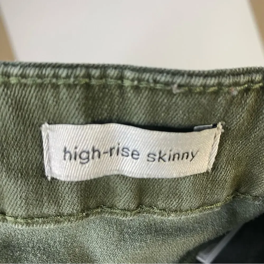Social Standards by Sanctuary High Rise Skinny Camo size 8/29